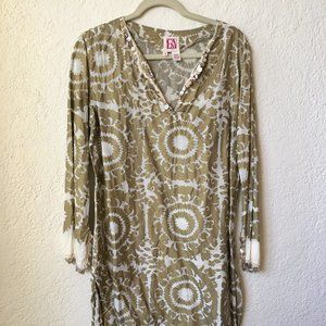 CALM NYC Beach Pool Cover Up Tunic